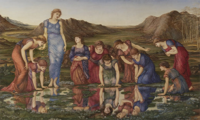 The Mirror of Venus Edward Burne-Jones